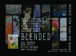 "BLENDED" - Nolia's Gallery 31 July - 4 August 2018