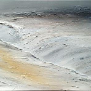 Glacialis, 48"x24", acrylic and texture on canvas